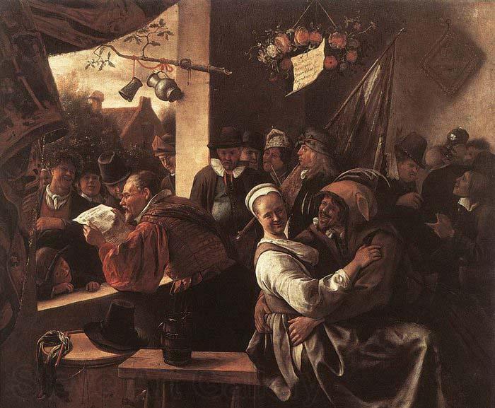 Jan Steen The Rhetoricians